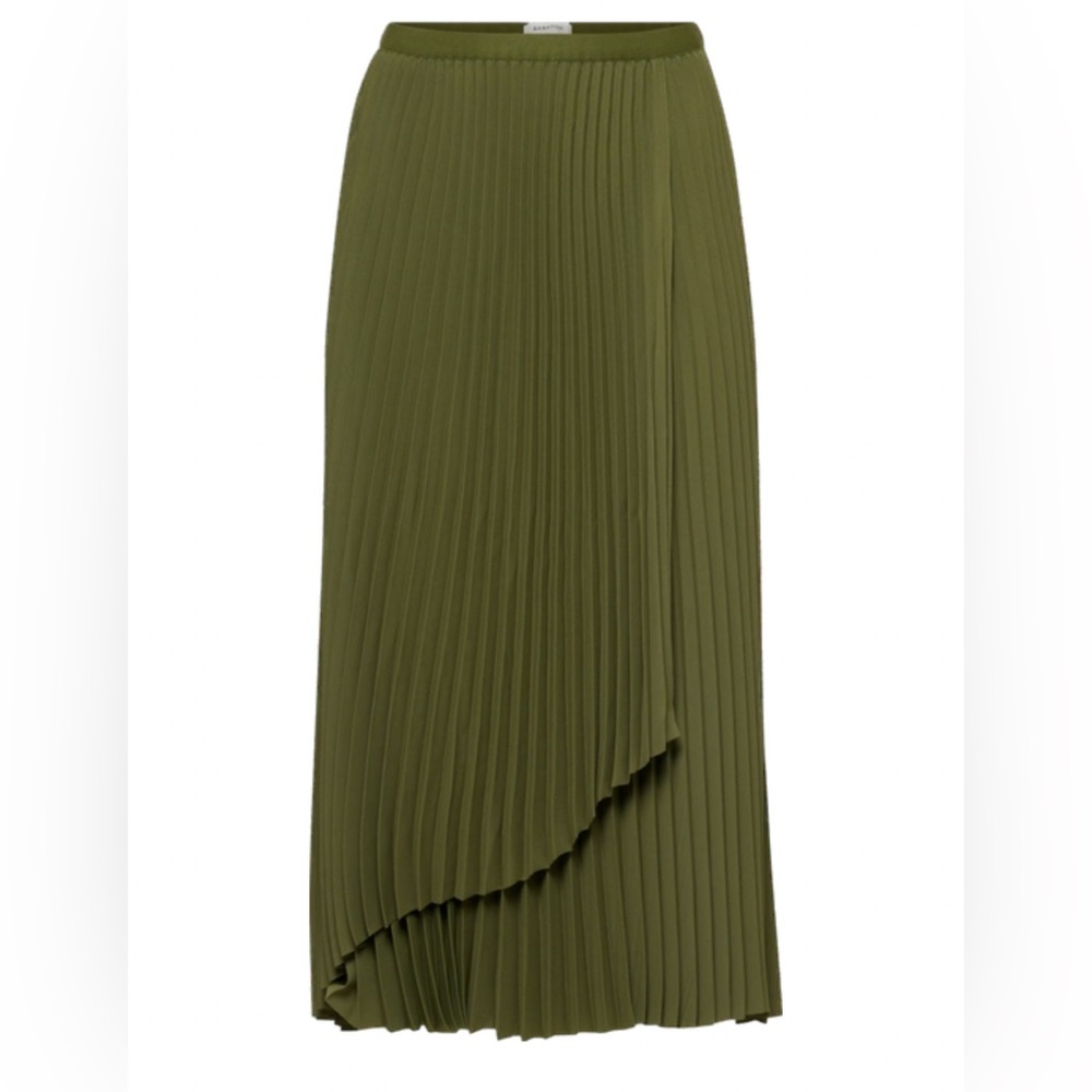 Aritzia Olive Green A-Line Skirt